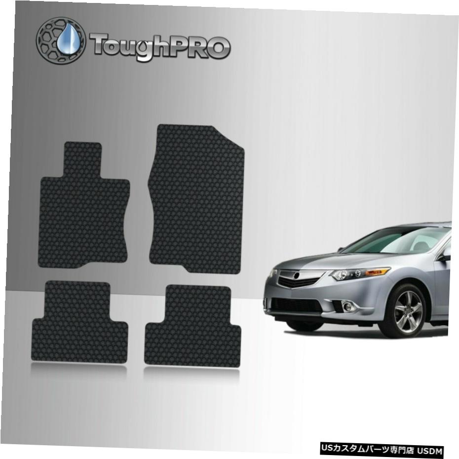 Floor Mat ToughPROフロアマットBLACKFor Acura TSX All Weather Custom Fit 2009-2014 ToughPRO Floor Mats BLACK For Acura TSX All Weather Custom Fit 2009-2014 【並行輸入品】