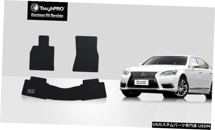 Floor Mat ToughPROフロアマットブラックレクサスLS460オールウェザーカスタムフィット2013-2017 ToughPRO Floor Mats Black For Lexus LS460 All Weather Custom Fit 2013-2017 【並行輸入品】
