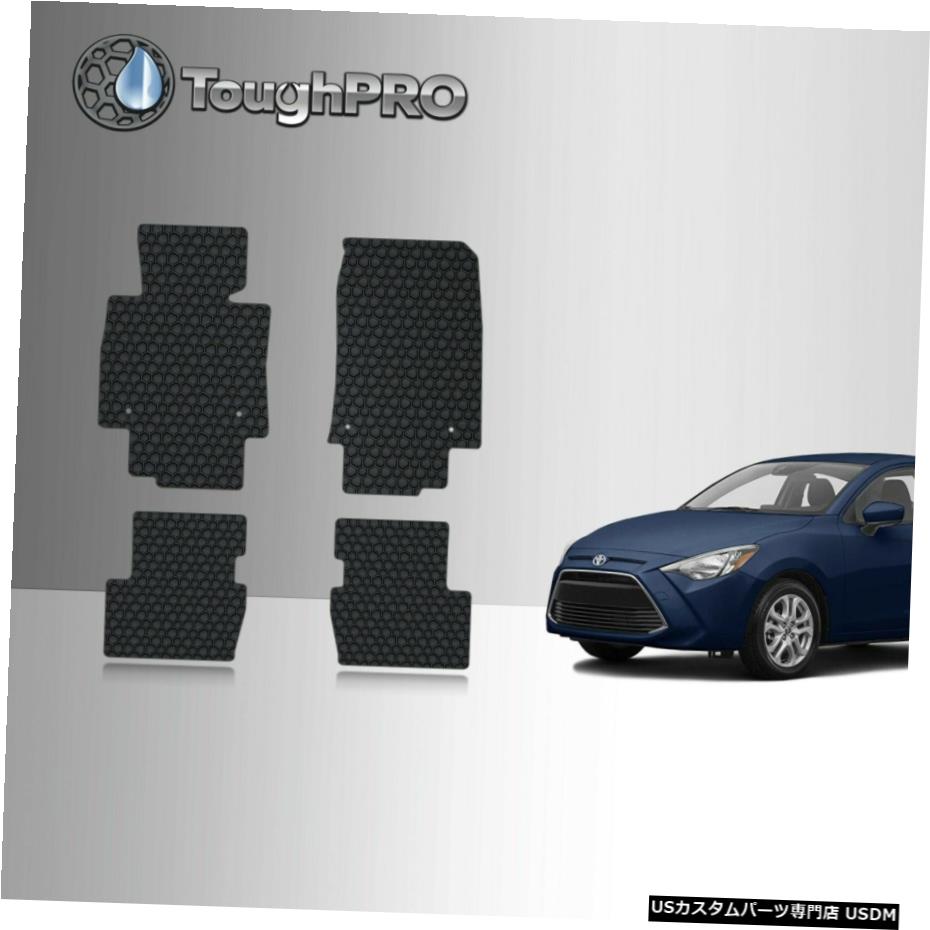 Floor Mat ToughPROフロアマットブラックトヨタヤリスiAオールウェザー2017-2018 ToughPRO Floor Mats Black For Toyota Yaris iA All Weather 2017-2018 【並行輸入品】