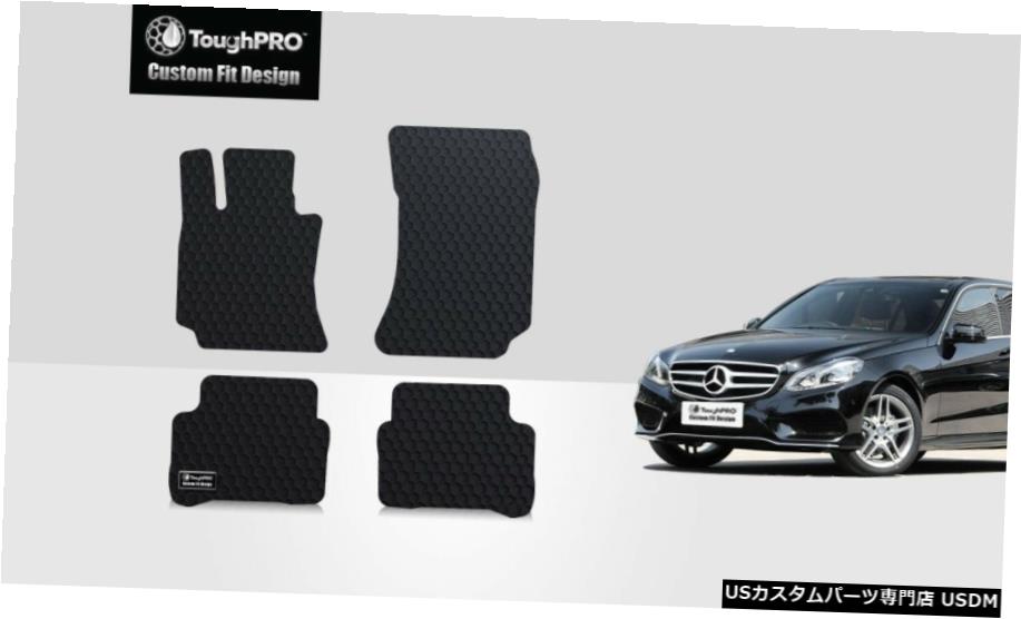 Floor Mat ToughPROフロアマットブラックメルセデスベンツEクラスセダンオールウェザー2010-2016 ToughPRO Floor Mats Black For Mercedes-Benz E Class Sedan All Weather 2010-2016 【並行輸入品】