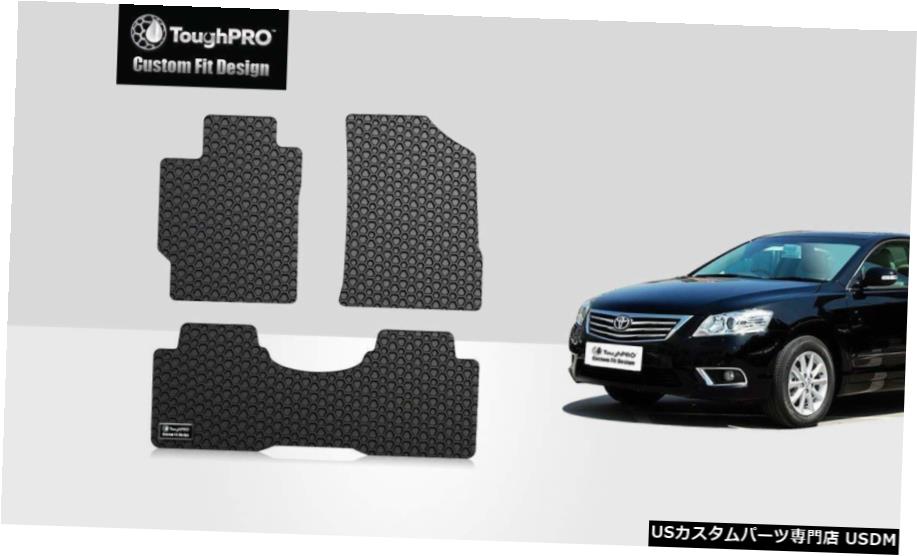 Floor Mat ToughPROフロアマットブラックトヨタカムリオールウェザーカスタムフィット2007-2011 ToughPRO Floor Mats Black For Toyota Camry All Weather Custom Fit 2007-2011 【並行輸入品】