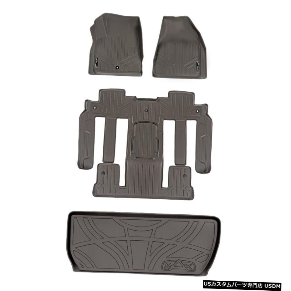 Floor Mat スマートライナーフロアマットカーゴライナーココア09-17トラバース/エンクレーブバケットシート用 Smartliner Floor Mats Cargo Liner Cocoa For 09-17 Traverse/Enclave Bucket Seats 【並行輸入品】 63,162円