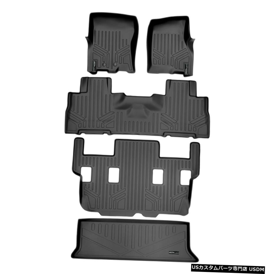 Floor Mat 11-17エクスペディションナビゲーターバケットシート用フロアマットカーゴライナーブロックコンソールなし Floor Mat Cargo Liner Blck for 11-17 Expedition Navigator Bucket Seat No Console 【並行輸入品】
