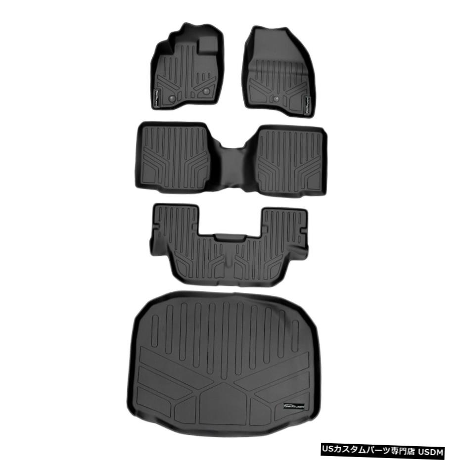 Floor Mat Smartlinerフロアマットセットとエクスプローラー11-14用カーゴライナーブラック Smartliner Floor Mats Set And Cargo Liner Black For Explorer 11-14 【並行輸入品】