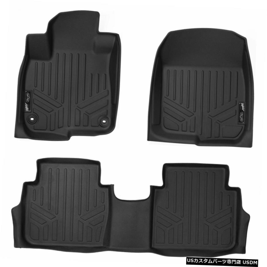 Floor Mat MAXFLOORMAT All Weather Custom Floor Mats Set Black for 2017-2021 Honda CR-V MAXFLOORMAT All Weather Custom Floor Mats Set Black for 2017-2021 Honda CR-V 【並行輸入品】