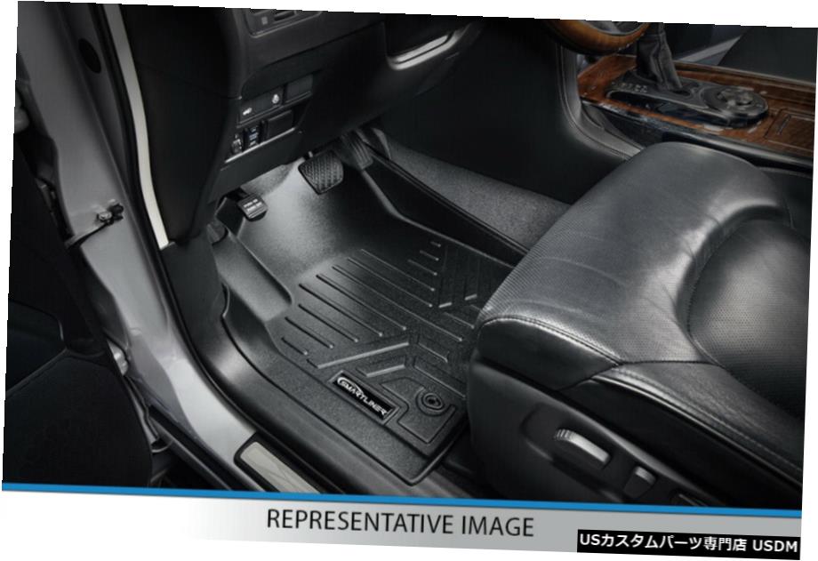 Floor Mat Smartlinerカスタムフロアマットライナーブラック2列18-2020エクスペディション/ナビゲーター Smartliner Custom Floor Mats Liner Black 2 Row for 18-2020 Expedition/Navigator 【並行輸入品】