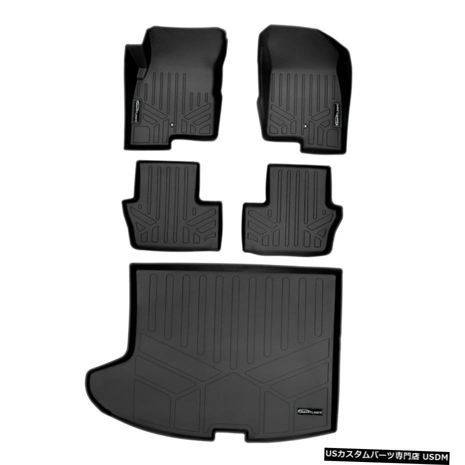 Floor Mat Smartlinerフロアマット2列カーゴライナーセットブラック07-17パトリオット/コンパス Smartliner Floor Mats 2 Rows Cargo liner Set Black For 07-17 Patriot / Compass 【並行輸入品】 58,806円
