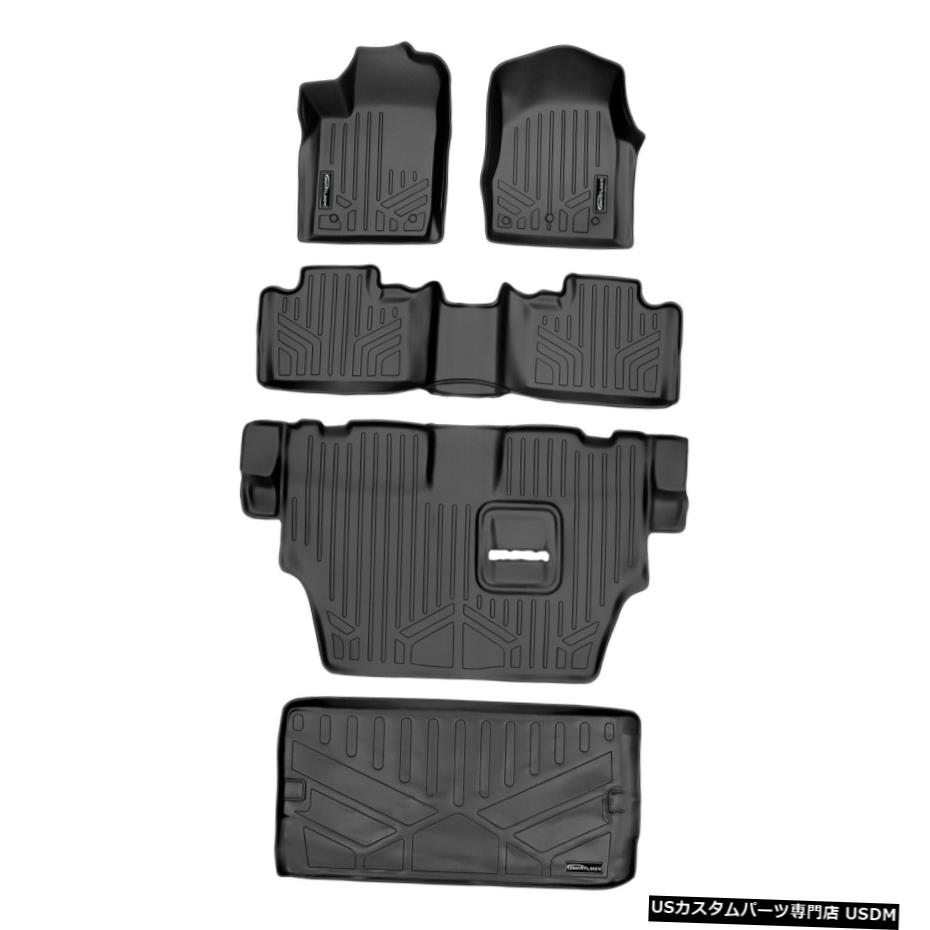 Floor Mat Smartlinerフロアマット-13-16ダッジデュランゴの3列目ブラックの後ろのカーゴライナー Smartliner Floor Mats - Cargo Liner Behind 3rd Row Black For 13-16 Dodge Durango 【並行輸入品】