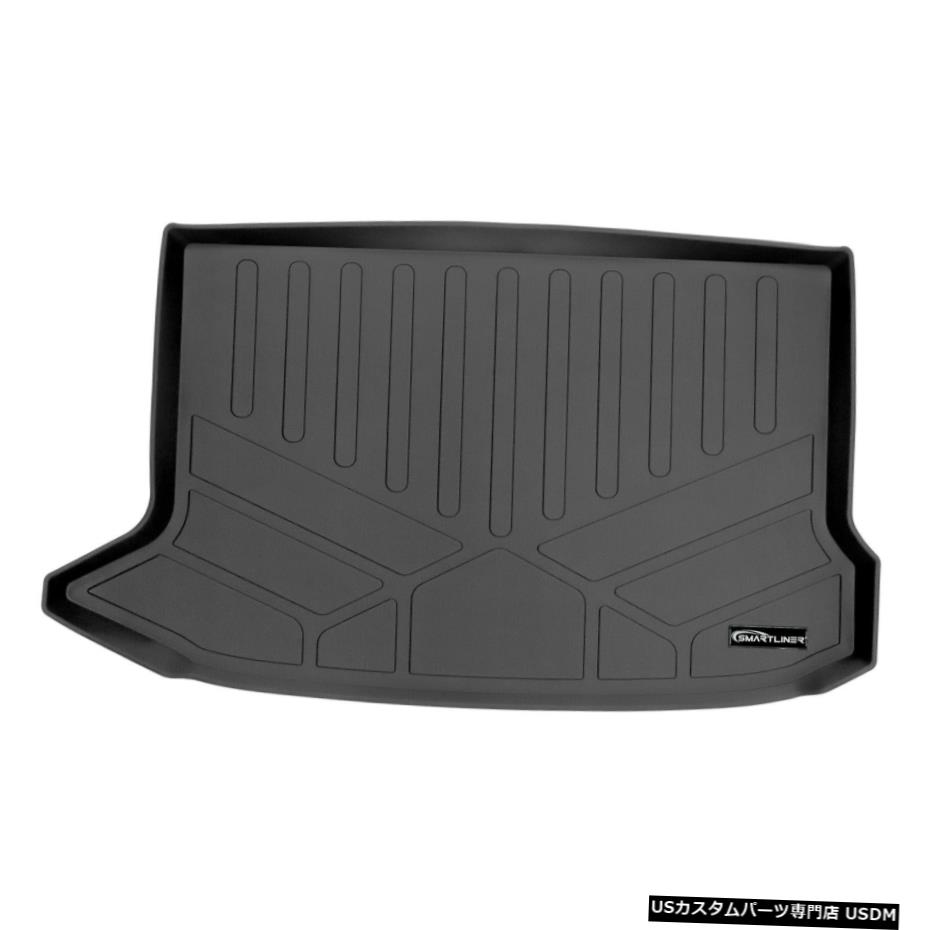 Floor Mat Smartlinerカスタムフィットカーゴライナーフロアマットブラック2018-2021ヒュンダイコナ Smartliner Custom Fit Cargo Liner Floor Mat Black For 2018-2021 Hyundai Kona 【並行輸入品】