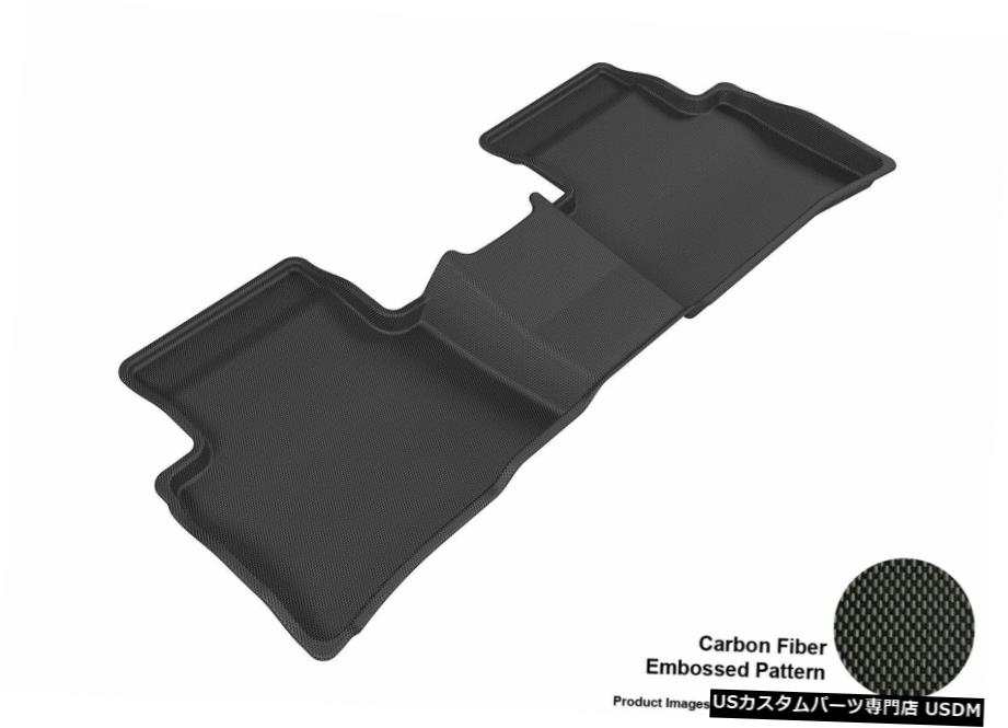Floor Mat TOYOTA PRIUS 2016-2020 KAGU BLACK R2の全天候型フロアマット All Weather Floor Mat For TOYOTA PRIUS 2016-2020 KAGU BLACK R2 【並行輸入品】
