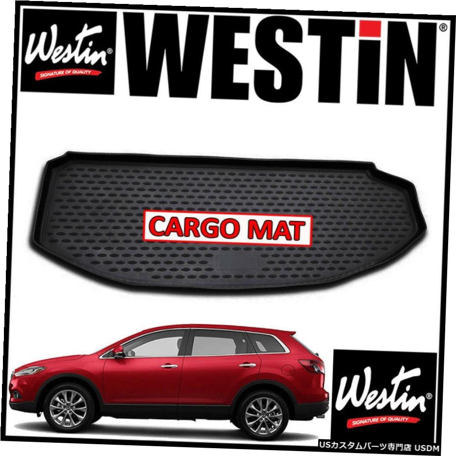 Floor Mat ウェスティンプロファイル3列目フロアマットは2007-2015マツダCX-9ブラックに適合 Westin Profile Third Row Floor Mat fits 2007-2015 Mazda CX-9 BLACK 【並行輸入品】