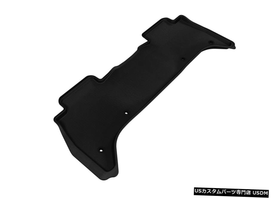 Floor Mat カグー全天候型カスタムフィットライナーブラック2列目フロアマットL1LR01021509 Kagu All-Weather Custom Fit Liners Black 2nd Row Floor Mats L1LR01021509 【並行輸入品】