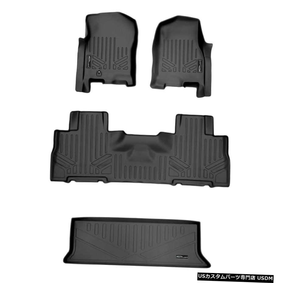 Floor Mat 07-10エクスペディションナビゲーターバケットシート用フロアマットカーゴライナーセットブラック Floor Mats Cargo Liner Set Black for 07-10 Expedition Navigator Bucket Seats 【並行輸入品】 58,806円