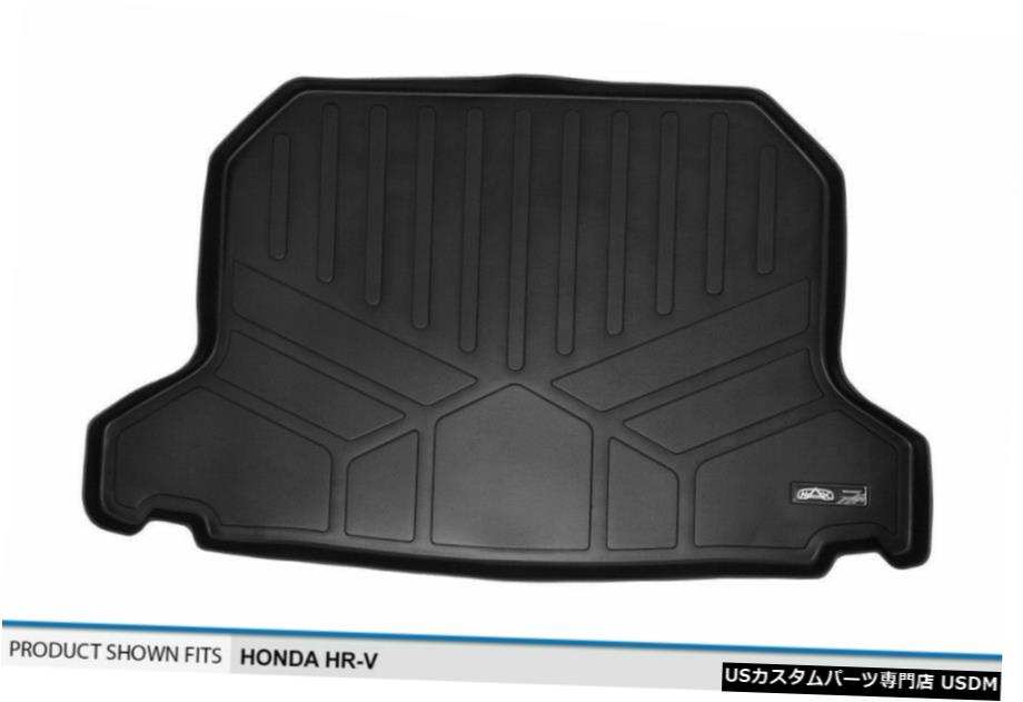 Floor Mat MAXTRAYカスタム全天候型カーゴフロアライナーマットブラック2016-21ホンダHR-V MAXTRAY Custom All-Weather Cargo Floor Liner Mat Black for 2016-21 Honda HR-V 【並行輸入品】