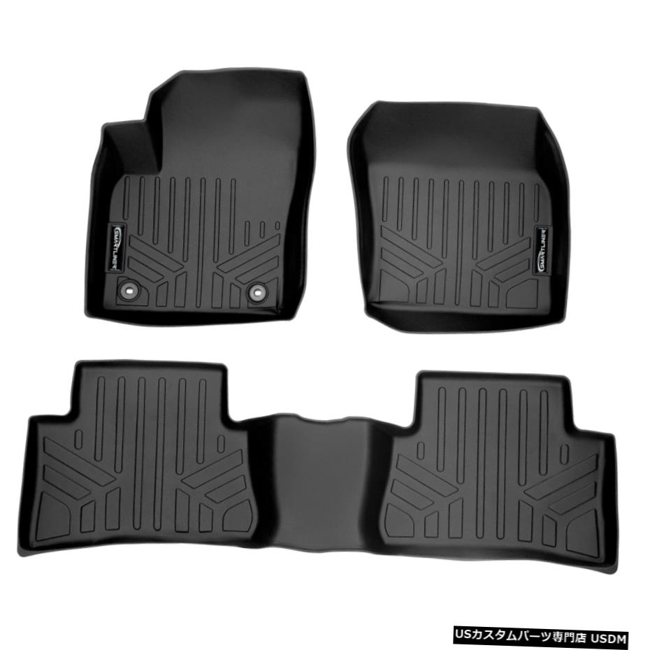 Floor Mat Maxlinerフロアマットライナーブラック2列セット2018-2021トヨタC-HR Maxliner Floor Mats Liners Black 2 Row Set For 2018-2021 Toyota C-HR 【並行輸入品】