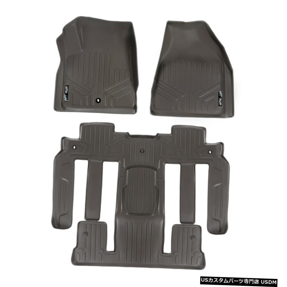 Floor Mat Maxlinerカスタムフィットフロアマットトラバース/エンクレーブ/アカディア用3列セットココア Maxliner Custom Fit Floor Mats 3 Row Set Cocoa For Traverse/Enclave/Acadia 【並行輸入品】