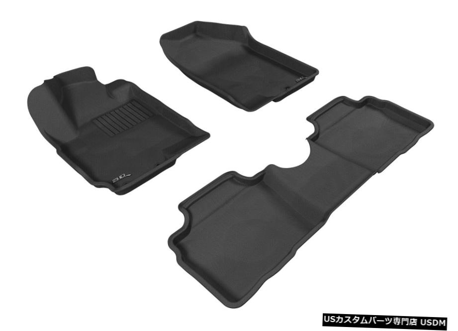 Floor Mat カグー全天候型カスタムフィットライナーグレー1列目および2列目フロアマットL1KA00801501 Kagu All-Weather Custom Fit Liners Gray 1st And 2nd Row Floor Mats L1KA00801501 【並行輸入品】