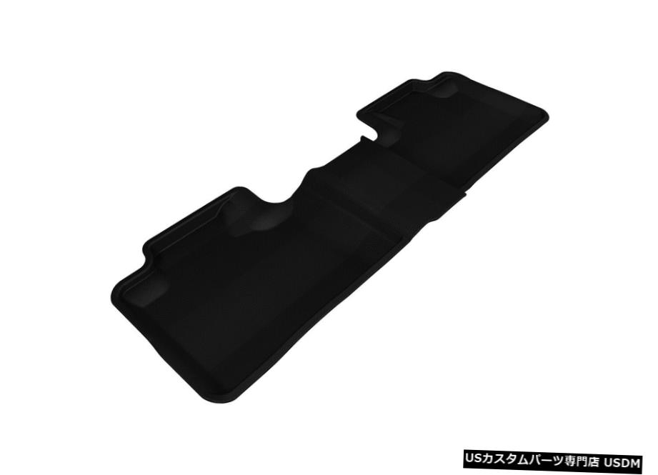 Floor Mat カグー全天候型カスタムフィットライナーブラック2列目フロアマットL1DG00621509 Kagu All-Weather Custom Fit Liners Black 2nd Row Floor Mats L1DG00621509 【並行輸入品】