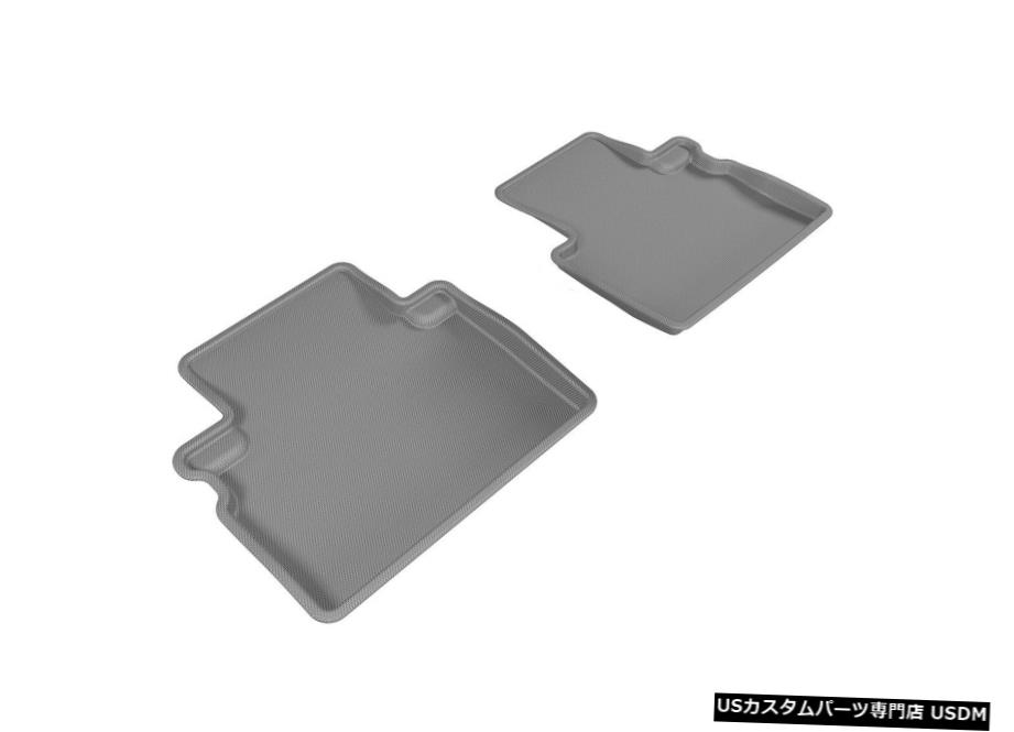Floor Mat カグー全天候型カスタムフィットライナーグレー2列目フロアマットL1IN01921501 Kagu All-Weather Custom Fit Liners Gray 2nd Row Floor Mats L1IN01921501 【並行輸入品】