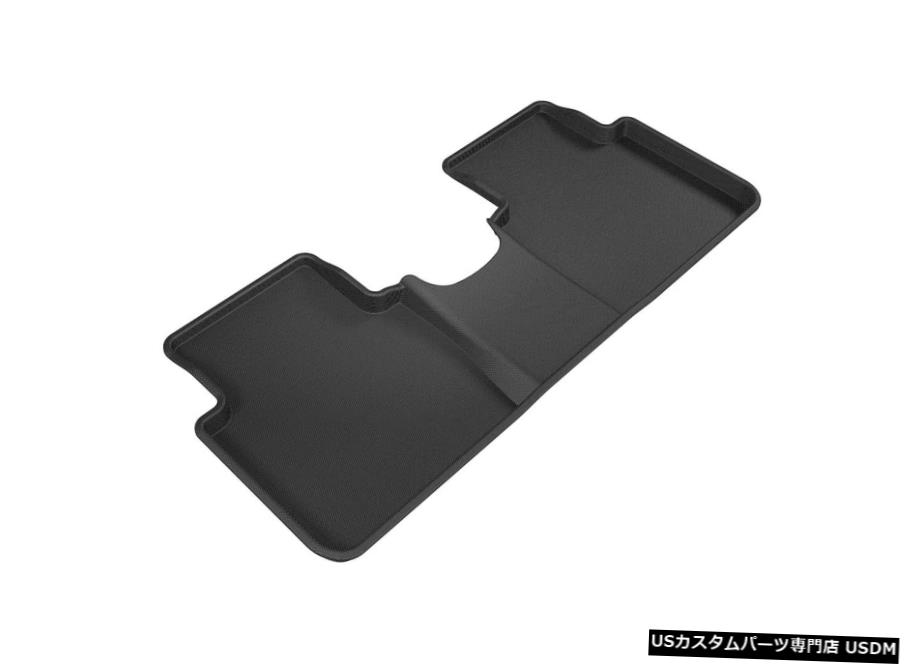 Floor Mat カグー全天候型カスタムフィットライナー2017-2021CR-V用ブラック2列目フロアマット Kagu All-Weather Custom Fit Liners Black 2nd Row Floor Mats for 2017-2021 CR-V 【並行輸入品】