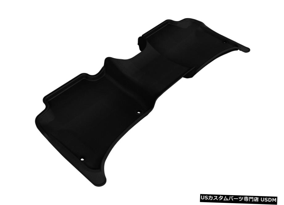 Floor Mat カグー全天候型カスタムフィットライナーブラック2列目フロアマットL1PO01021509 Kagu All-Weather Custom Fit Liners Black 2nd Row Floor Mats L1PO01021509 【並行輸入品】
