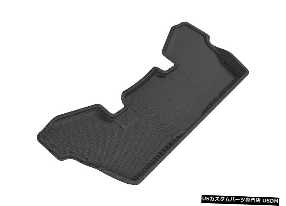 Floor Mat カグー全天候型ライナーブラック3列目フロアマット16-2021パイロット7乗客用 Kagu All-Weather Liners Black 3rd Row Floor Mats for 16-2021 Pilot 7 Passenger 【並行輸入品】