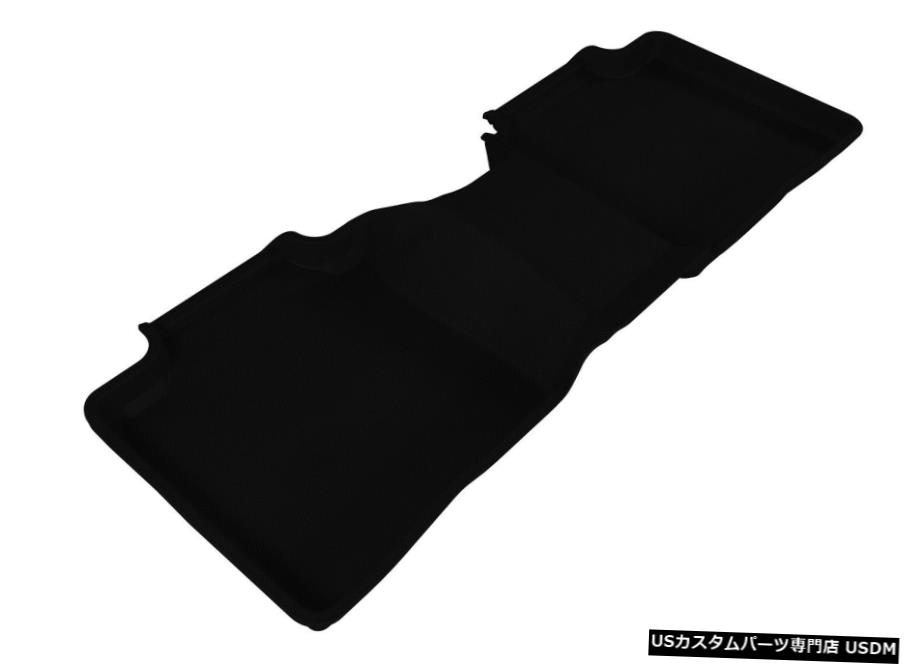 Floor Mat カグー全天候型カスタムフィットライナーブラック2列目フロアマット2009-2015ヴェンザ Kagu All-Weather Custom Fit Liners Black 2nd Row Floor Mats for 2009-2015 Venza 【並行輸入品】