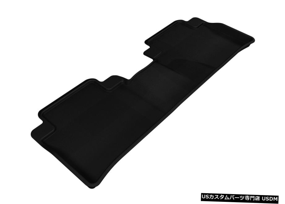Floor Mat カグー全天候型カスタムフィットライナーブラック2列目フロアマットL1AC00521509 Kagu All-Weather Custom Fit Liners Black 2nd Row Floor Mats L1AC00521509 【並行輸入品】