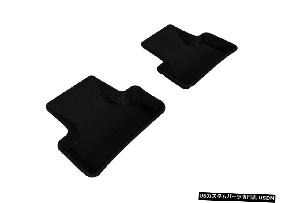 Floor Mat Kagu All-Weather Liners Black 2nd Row Floor Mats for 09-17 Q5 / 2013-2017 SQ5 Kagu All-Weather Liners Black 2nd Row Floor Mats for 09-17 Q5/2013-2017 SQ5 【並行輸入品】