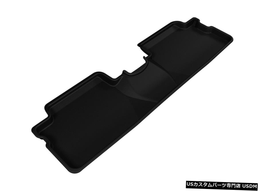 Floor Mat Kagu All-Weather Custom Fit Liners Black 2nd Row Floor Mats L1SC00521509 【並行輸入品】
