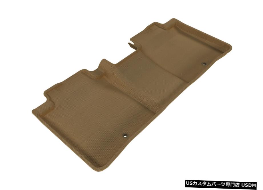 Floor Mat カグー全天候型カスタムフィットライナータン2列目フロアマットL1LX02721502 Kagu All-Weather Custom Fit Liners Tan 2nd Row Floor Mats L1LX02721502 【並行輸入品】