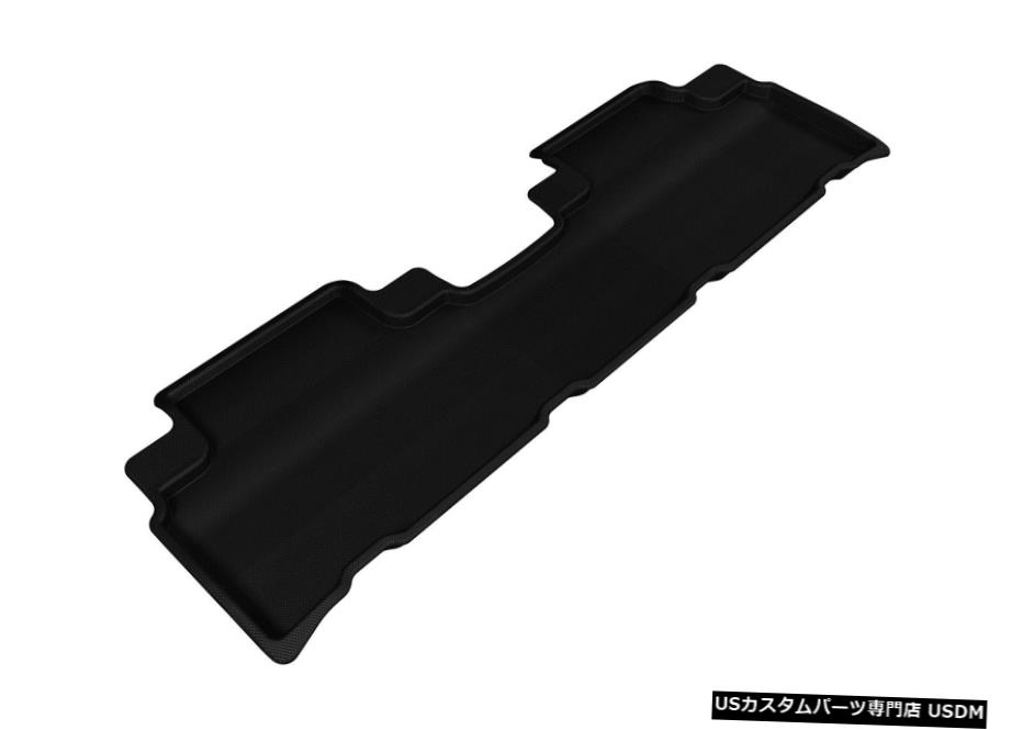 Floor Mat カグー全天候型カスタムフィットライナーブラック2列目フロアマットL1LX04121509 Kagu All-Weather Custom Fit Liners Black 2nd Row Floor Mats L1LX04121509 【並行輸入品】