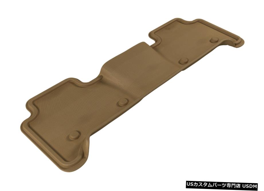 Floor Mat カグー全天候型カスタムライナータン2列目フロアマット14-21QX80 / 11-13 QX56 Kagu All-Weather Custom Liners Tan 2nd Row Floor Mats for 14-21 QX80/11-13 QX56 【並行輸入品】
