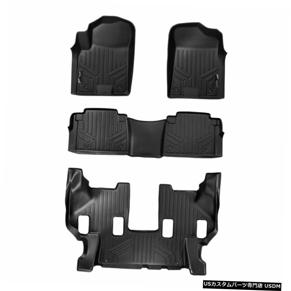 Floor Mat Maxlinerフロアマットライナーセットアルマダ用ブラック-QX56-QX80（バケットシート） Maxliner Floor Mats Liner Set Black For Armada - QX56 - QX80 (Bucket Seats) 【並行輸入品】