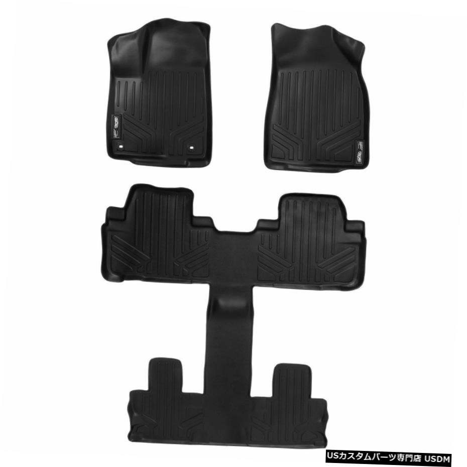 Floor Mat MaxLiner 1st 2nd / 3rd Row Floor Mats Set Blk for 14-19 Highlander W / Bucket Seat MaxLiner 1st 2nd/3rd Row Floor Mats Set Blk for 14-19 Highlander W/Bucket Seat 【並行輸入品】