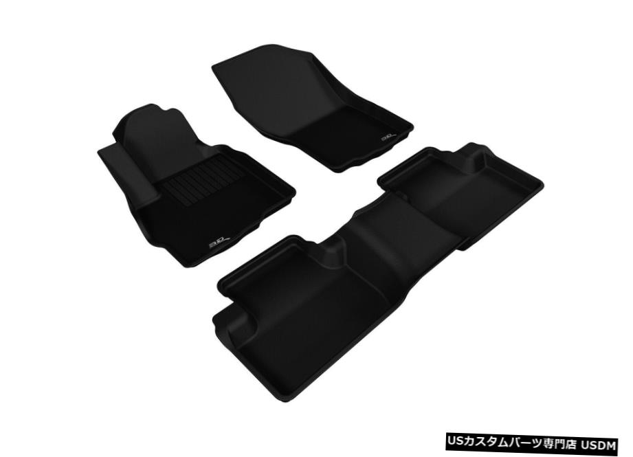 Floor Mat 3D MAXpider L1MT03601509KAGUフロアマットは11-20アウトランダースポーツに適合 3D MAXpider L1MT03601509 KAGU Floor Mat Fits 11-20 Outlander Sport 【並行輸入品】