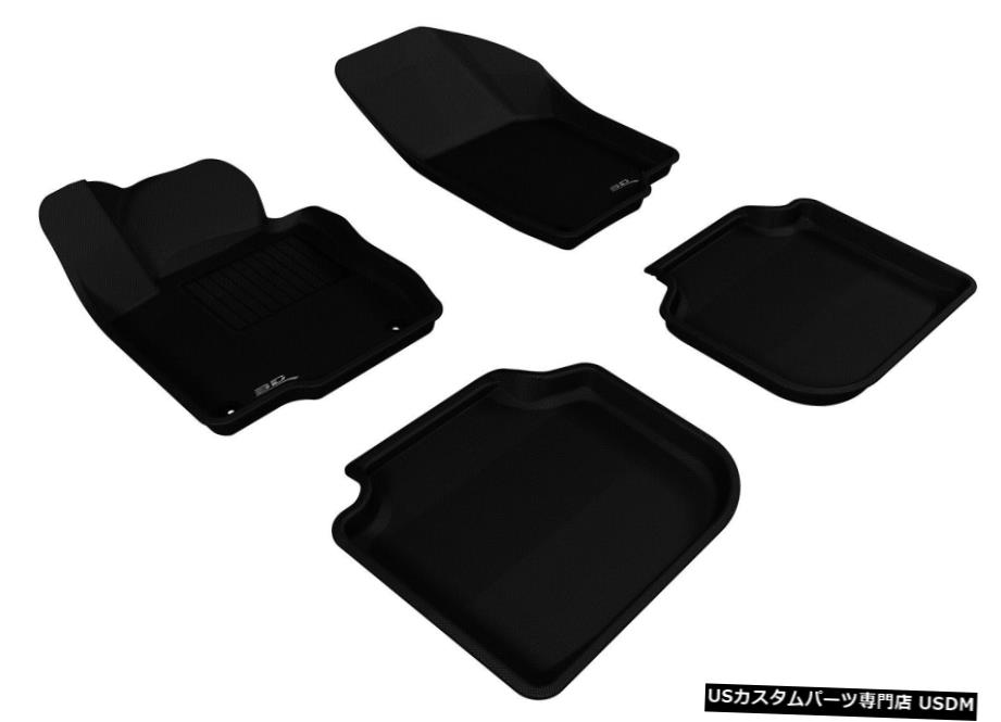 Floor Mat 3D MAXpider L1VW05601509 KAGUフロアマットは12-19パサートに適合 3D MAXpider L1VW05601509 KAGU Floor Mat Fits 12-19 Passat 【並行輸入品】