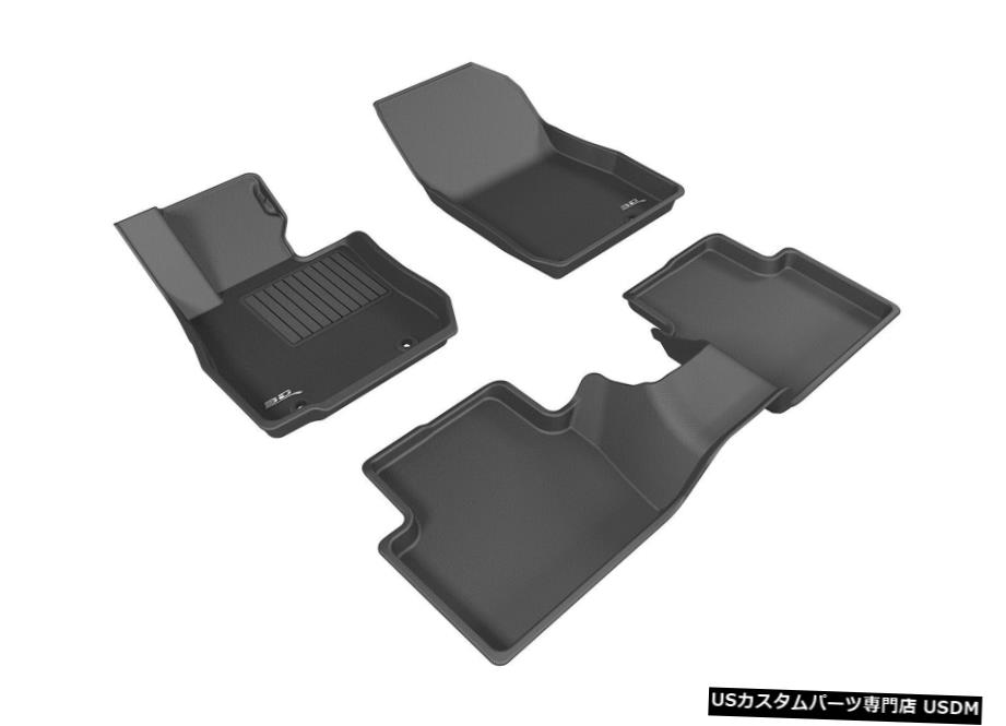 Floor Mat 3D MAXpider L1MZ05101509KAGUフロアマットは16-20CX-3に適合 3D MAXpider L1MZ05101509 KAGU Floor Mat Fits 16-20 CX-3 【並行輸入品】