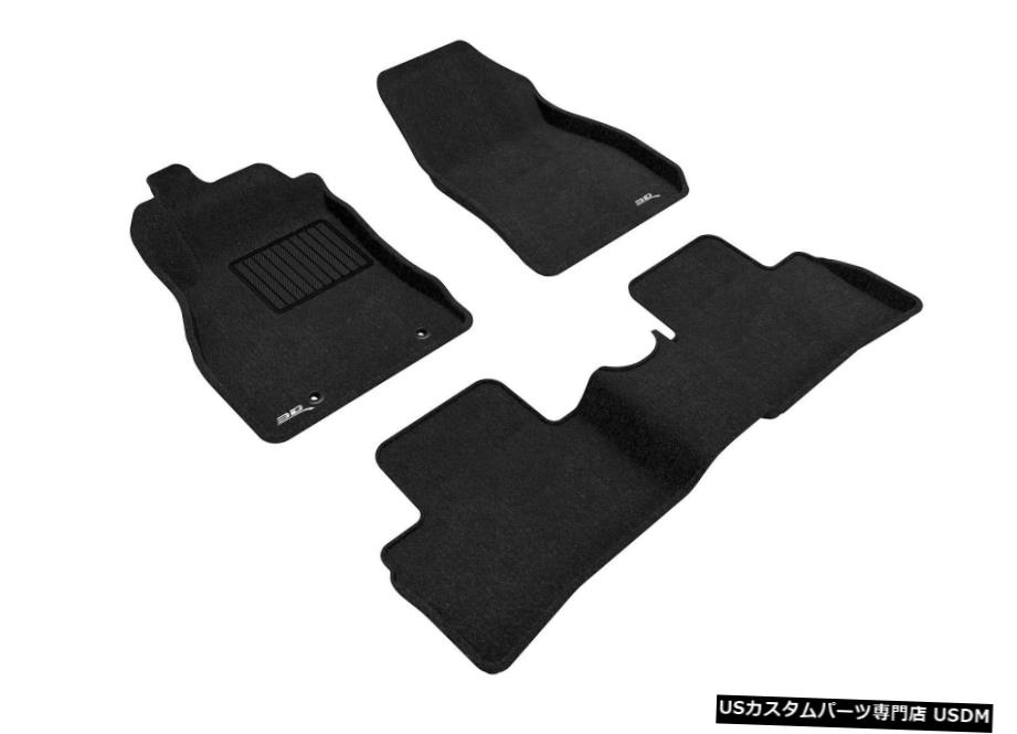 Floor Mat 3D MAXpider L1NS06404609エレガントフロアマットは11-17ジュークに適合 3D MAXpider L1NS06404609 ELEGANT Floor Mat Fits 11-17 Juke 【並行輸入品】