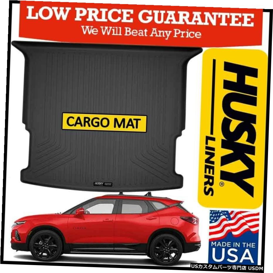 Floor Mat ハスキーライナーウェザービーター2020シェビーブレイザーカーゴフロアマットBLACK Husky Liners Weatherbeater 2020 Chevy Blazer Cargo Floor Mat BLACK 【並行輸入品】