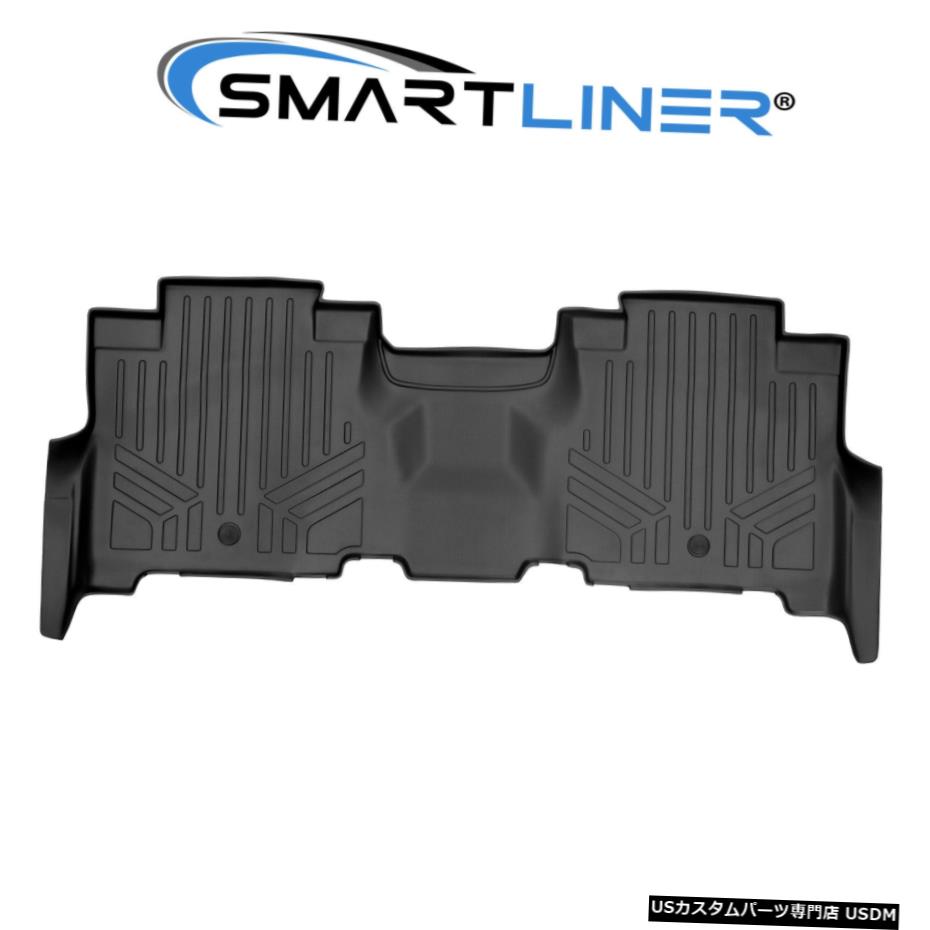 Floor Mat SMARTLINERフロアマットライナー2列目ブラック2018-2021エクスペディション/ナビゲーター SMARTLINER Floor Mats Liner 2nd Row Black For 2018-2021 Expedition/Navigator 【並行輸入品】