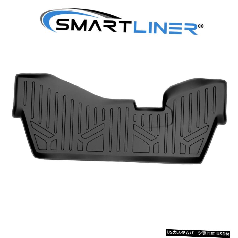 Floor Mat SMARTLINERカスタムフィットフロアマットライナー14-19アキュラMDX2列目ベンチシート付き SMARTLINER Custom Fit Floor Mat Liner For 14-19 Acura MDX W/ 2nd Row Bench Seat 【並行輸入品】