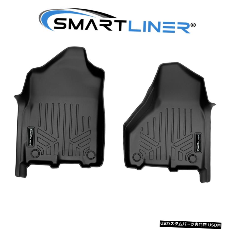Floor Mat SMARTLINERフロアマット1列目ライナーブラック2019-2020ラム2500/3500 SMARTLINER Floor Mats 1st Row Liners Black for 2019-2020 Ram 2500/3500 【並行輸入品】