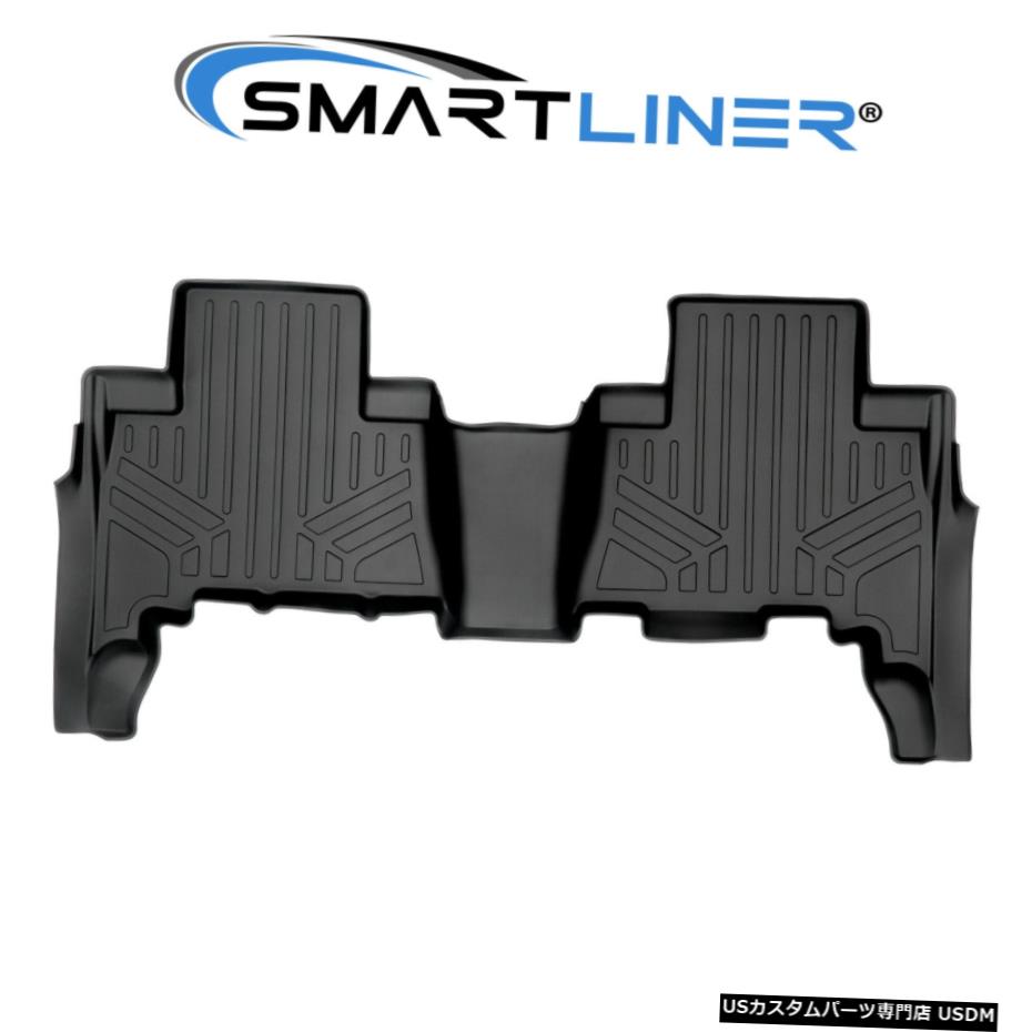 Floor Mat SMARTLINERオールウェザーフロアマットライナー4ランナー/ GX 2列目（ブラック） SMARTLINER All Weather Floor Mats Liner for 4Runner / GX Second Row (Black) 【並行輸入品】