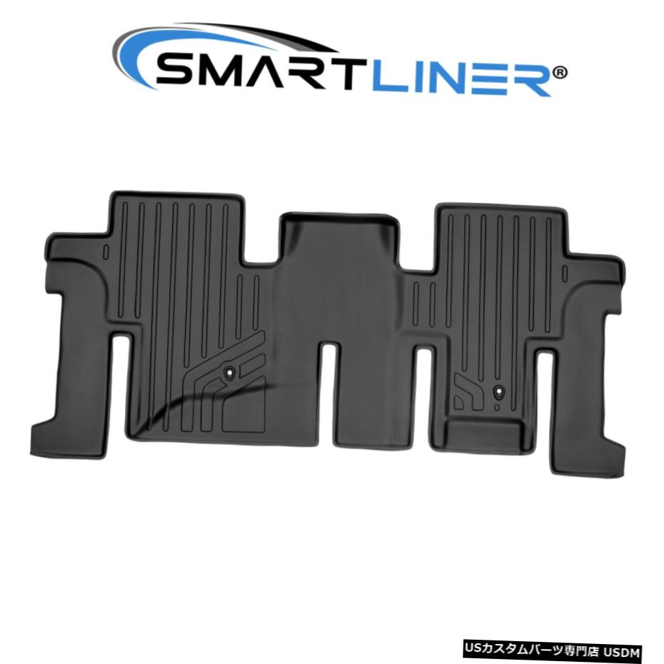 Floor Mat SMARTLINERカスタムフロアマット2列目ブラックQX6014-19 /パスファインダー2013-2019 SMARTLINER Custom Floor Mats 2nd Row Black For QX60 14-19 / Pathfinder 2013-2019 【並行輸入品】