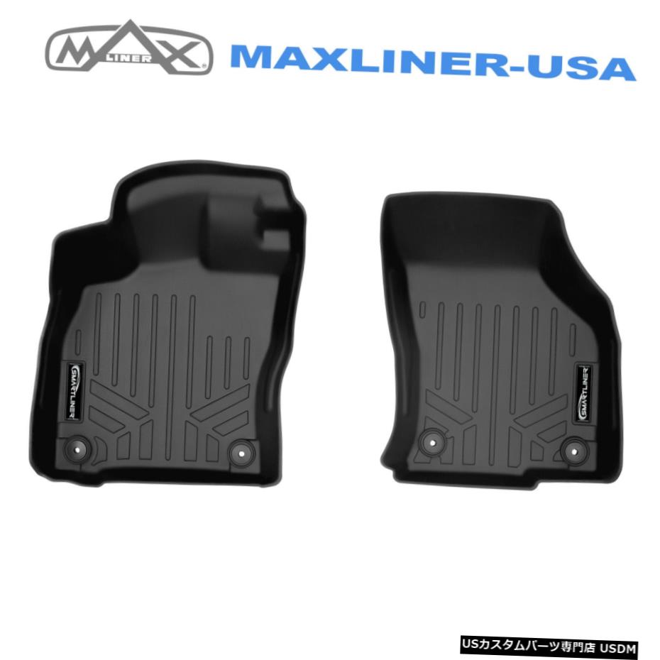 Floor Mat SMARTLINERカスタムフィットフロアマット1列目ライナー2019-20フォルクスワーゲンアルテオン SMARTLINER Custom Fit Floor Mat 1st Row Liners for 2019-20 Volkswagen Arteon 【並行輸入品】
