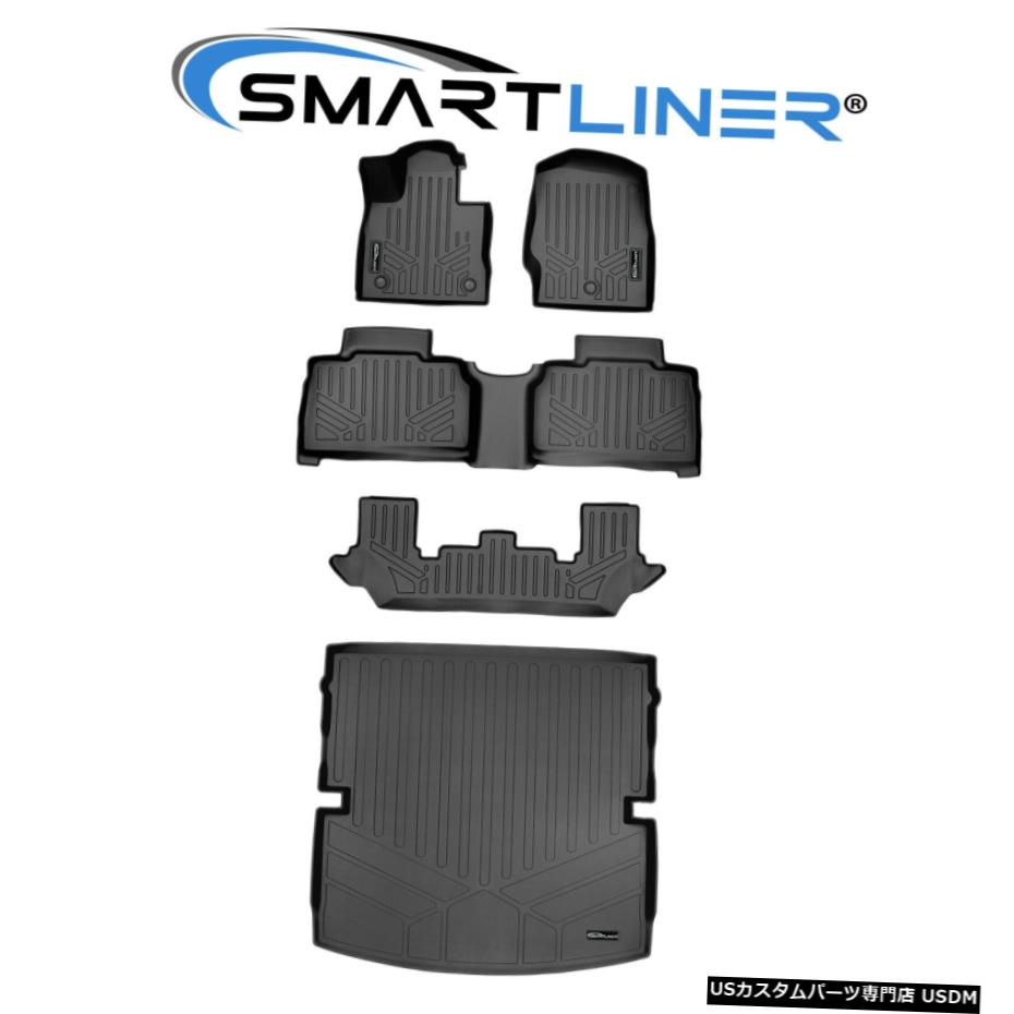 Floor Mat SMARTLINERフロアマットと2列目の後ろのカーゴライナー20-21フォードエクスプローラー用セット SMARTLINER Floor Mats & Cargo Liner Behind 2nd Row Set for 20-21 Ford Explorer 【並行輸入品】