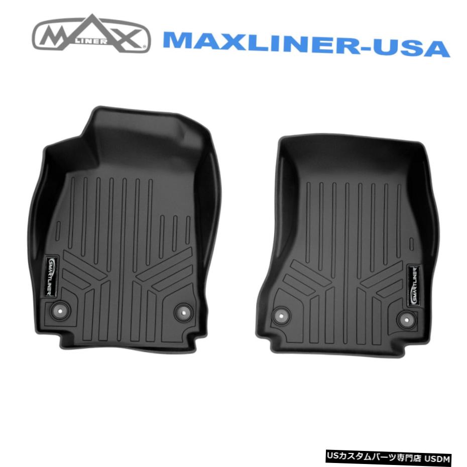 Floor Mat SMARTLINERフロアマットライナーブラック2017-2021アウディA4 / S4 / A4オールロード SMARTLINER Floor Mats Liner Black for 2017-2021 Audi A4 / S4 / A4 All-Road 【並行輸入品】