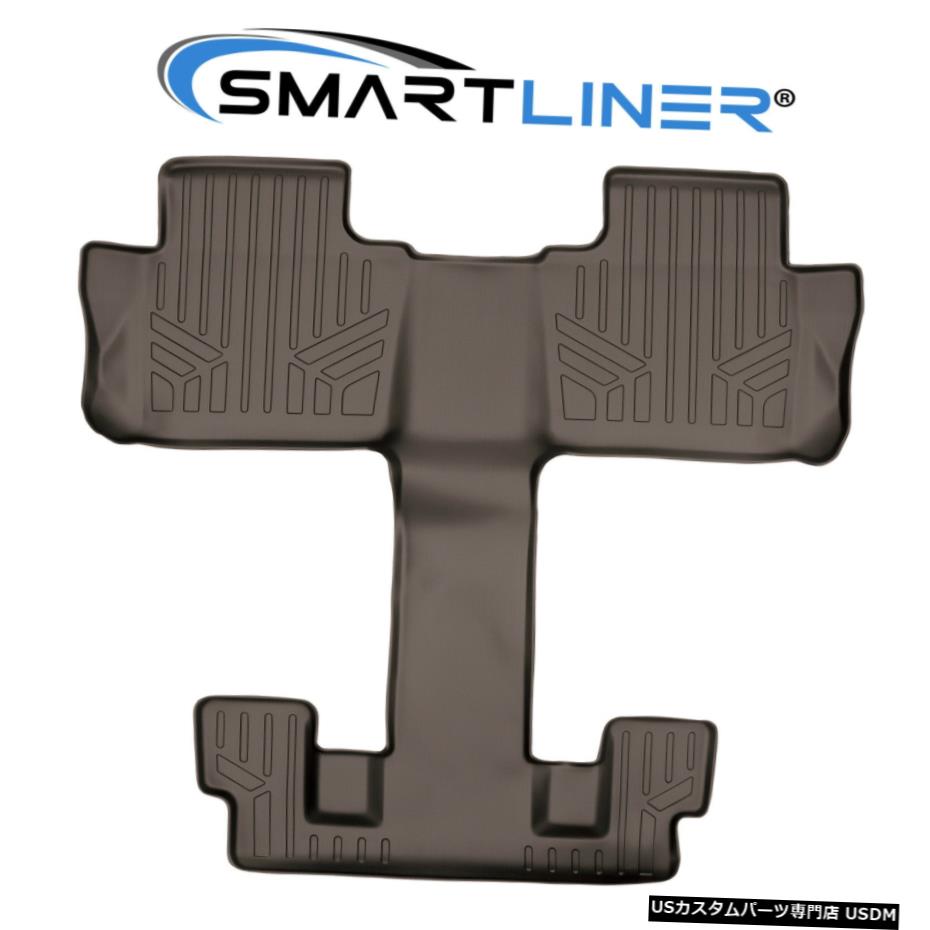 Floor Mat SMARTLINERカスタムフロアマット17-21アカディアバケットシート用2/3列ココア SMARTLINER Custom Floor Mats 2nd/3rd Row Cocoa For 17-21 Acadia Bucket Seats 【並行輸入品】