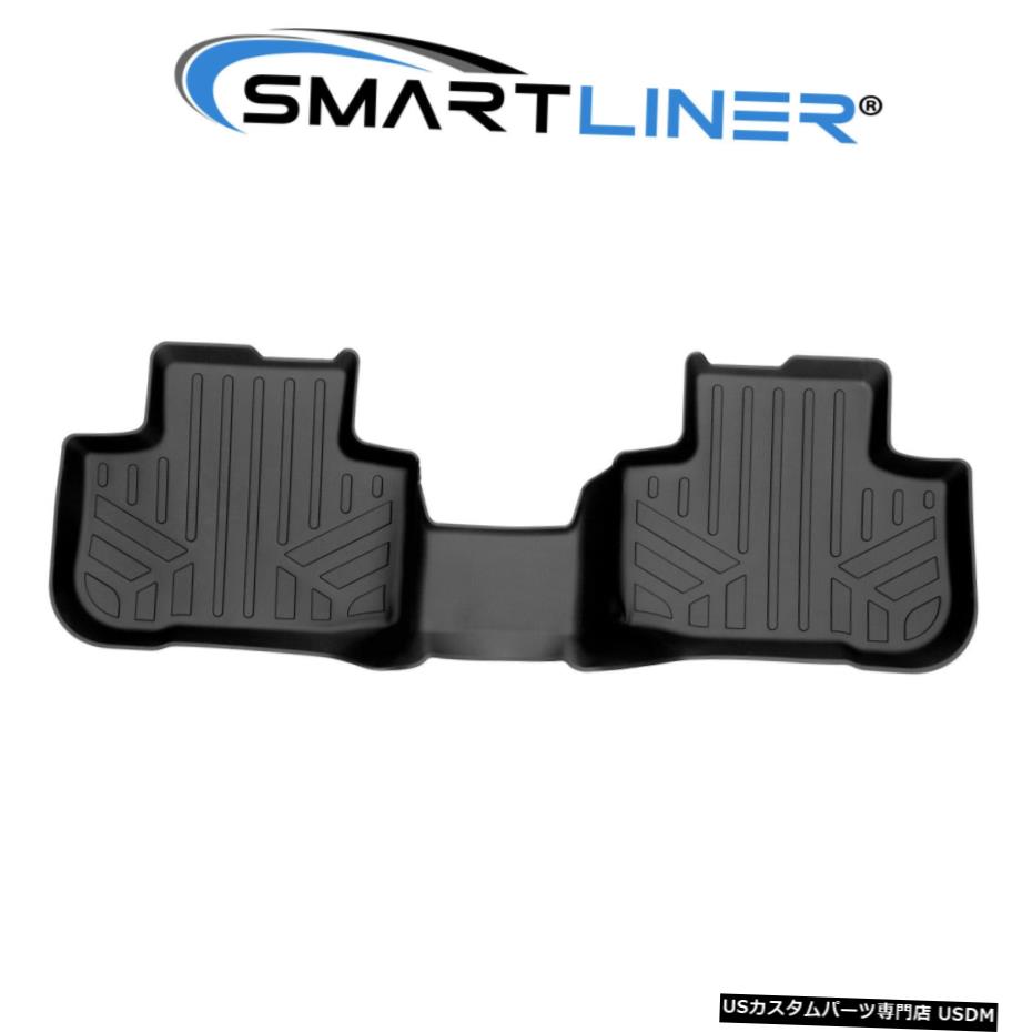 Floor Mat SMARTLINERフロアマットライナー2列目ブラック2018-2021BMW X3 / 2019-21 BMW X4 SMARTLINER Floor Mats Liner 2nd Row Black for 2018-2021 BMW X3 / 2019-21 BMW X4 【並行輸入品】